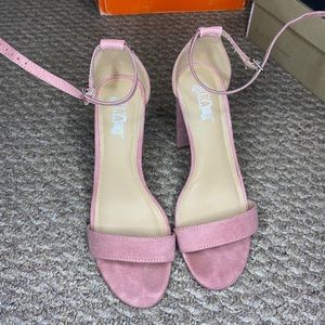 Brash Mauve Heels
